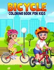 Bicycle Coloring Book For Kids