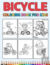 Bicycle Coloring Book For Kids