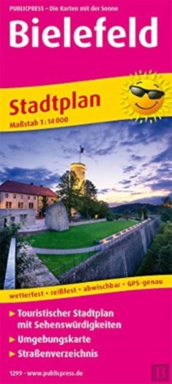 Bertrand.pt - Bielefeld, City Map 1:14,000