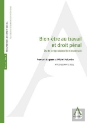 Bien-Être Au Travail Et Droit Pénal ; Étude Jurisprudentielle Et Doctrinale (2e Édition)