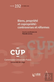Biens, Propriété Et Copropriété : Controverses Et Réformes