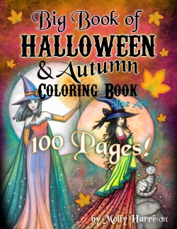 Bertrand.pt - Big Book Of Halloween And Autumn Coloring Book By Molly Harrison