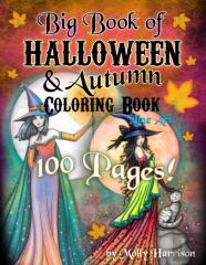 Big Book Of Halloween And Autumn Coloring Book By Molly Harrison