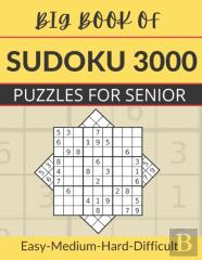 Big Book Of Sudoku 3000 Puzzles For Seneir