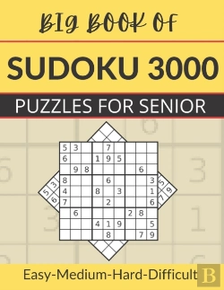 Bertrand.pt - Big Book Of Sudoku 3000 Puzzles For Seneir