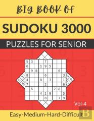 Big Book Of Sudoku 3000 Puzzles For Seneir Vol-4