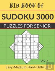 Big Book Of Sudoku 3000 Puzzles For Senior Vol-1
