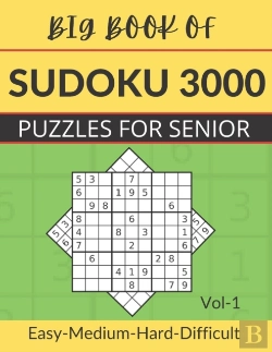 Bertrand.pt - Big Book Of Sudoku 3000 Puzzles For Senior Vol-1