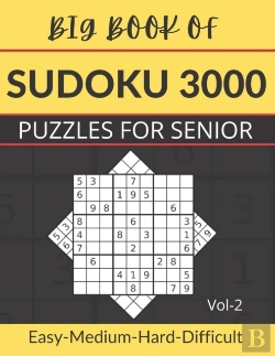 Bertrand.pt - Big Book Of Sudoku 3000 Puzzles For Senior Vol- 2