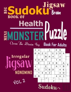 Bertrand.pt - Big Book Of Sudoku Brain Health Puzzle Book For Adults, Clean The Brain Fog