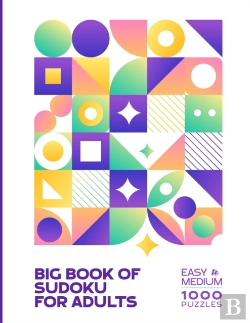 Bertrand.pt - Big Book Of Sudoku For Adults - Easy To Medium - 1000 Puzzles