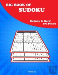 Big Book Of Sudoku Medium To Hard 100 Puzzle