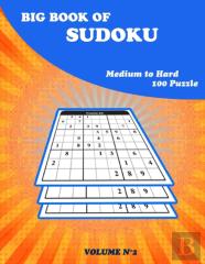 Big Book Of Sudoku Medium To Hard 100 Puzzle