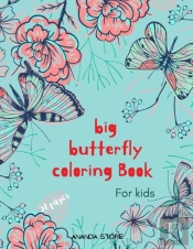 Big Butterfly Coloring Book: Butterfly N
