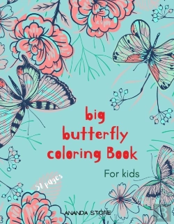 Bertrand.pt - Big Butterfly Coloring Book: Butterfly N