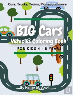 Bertrand.pt - Big Cars - Vehicles Coloring Book For Kids 4-8 Years