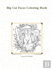Big Cat Faces Coloring Book