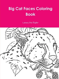 Bertrand.pt - Big Cat Faces Coloring Book