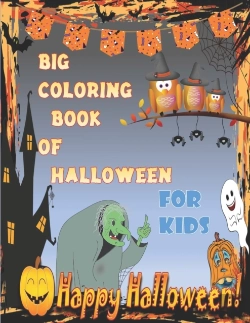Bertrand.pt - Big Coloring Book Of Halloween For Kids,