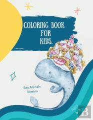 Big Coloring Book With Sea Animals