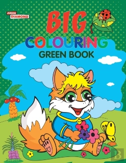 Bertrand.pt - Big Colouring Green Book For 5 To 9 Years Old Kids| Fun Activity And Colouring Book For Children