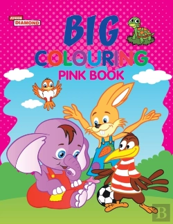 Bertrand.pt - Big Colouring Pink Book For 5 To 9 Years Old Kids| Fun Activity And Colouring Book For Children