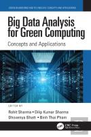Big Data Analysis For Green Computing