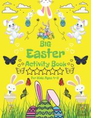 Big Easter Activity Book For Kids Ages 4-8