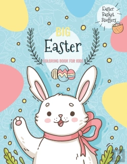 Bertrand.pt - Big Easter Coloring Book For Kids Easter Basket Stuffers