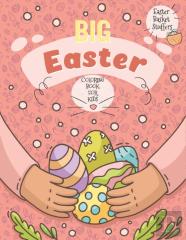 Big Easter Coloring Book For Kids Easter Basket Stuffers