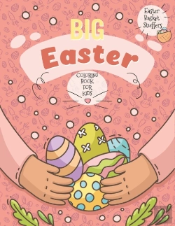 Bertrand.pt - Big Easter Coloring Book For Kids Easter Basket Stuffers