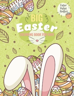 Bertrand.pt - Big Easter Coloring Book For Kids Easter Basket Stuffers