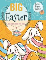 Big Easter Coloring Book For Kids Easter Basket Stuffers