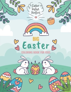 Bertrand.pt - Big Easter Coloring Book For Kids Easter Basket Stuffers