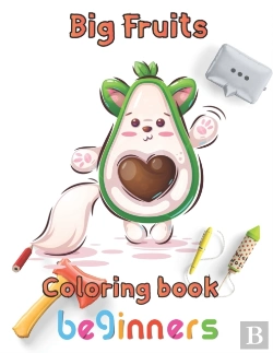 Bertrand.pt - Big Fruits Coloring Book Beginners
