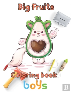 Bertrand.pt - Big Fruits Coloring Book Boys