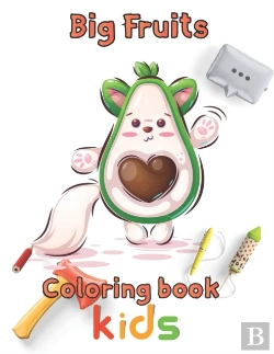 Bertrand.pt - Big Fruits Coloring Book Kids