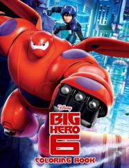Big Hero 6 Coloring Book