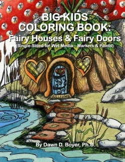 Bertrand.pt - Big Kids Coloring Book: Fairy Houses And Fairy Doors