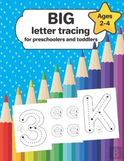 Bertrand.pt - Big Letter Tracing For Preschoolers And Toddlers Ages 2-4