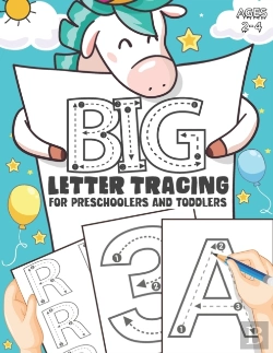 Bertrand.pt - Big Letter Tracing For Preschoolers And Toddlers Ages 2-4
