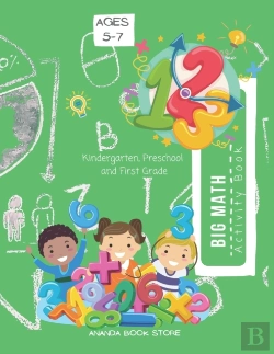 Bertrand.pt - Big Math Activity Book | Kindergarten And 1st Grade Activity Book Age 5-7