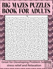 Big Mazes Puzzles Book For Adults