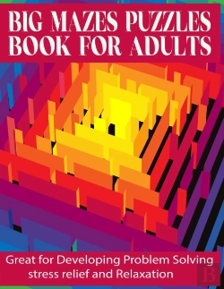 Bertrand.pt - Big Mazes Puzzles Book For Adults
