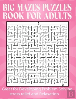 Bertrand.pt - Big Mazes Puzzles Book For Adults