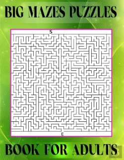 Bertrand.pt - Big Mazes Puzzles Book For Adults