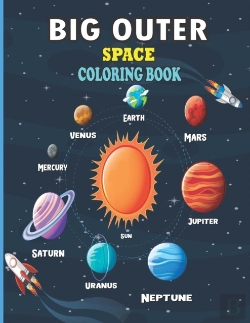 Bertrand.pt - Big Outer Space Coloring Book