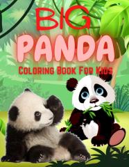 Big Panda Coloring Book For Kids