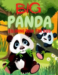 Big Panda Coloring Book For Kids