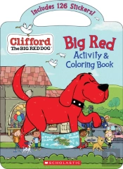 Big Red Activity & Coloring Book (Clifford The Big Red Dog)